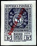 Spain 1936 Filatelia 15 CTS Azul Edifil 730